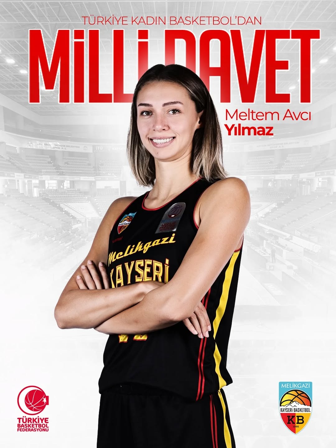 Meltem Avcı Yılmaz, A Milli Kadın Basketbol Takımı Aday Kadrosunda