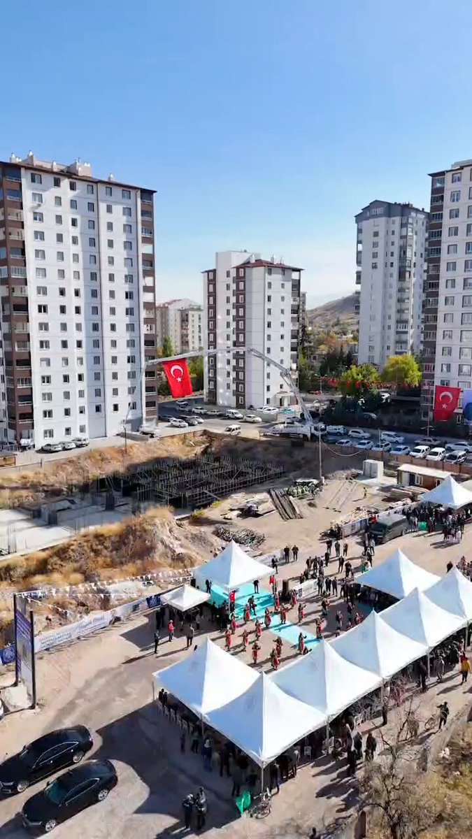 Melikgazi'de Yeni İlkokulun Temeli Atıldı