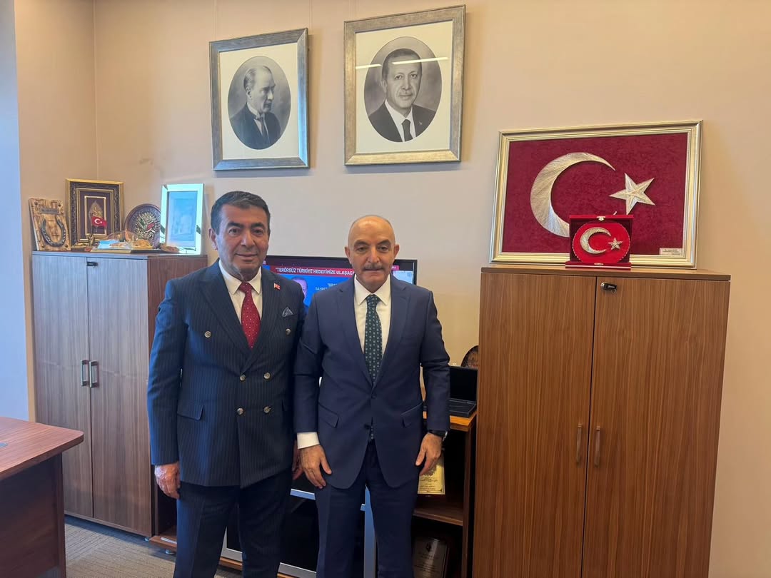 Bünyan Belediye Başkanı, Cumhurbaşkanı Danışmanı Ayhan Oğan ile Görüştü