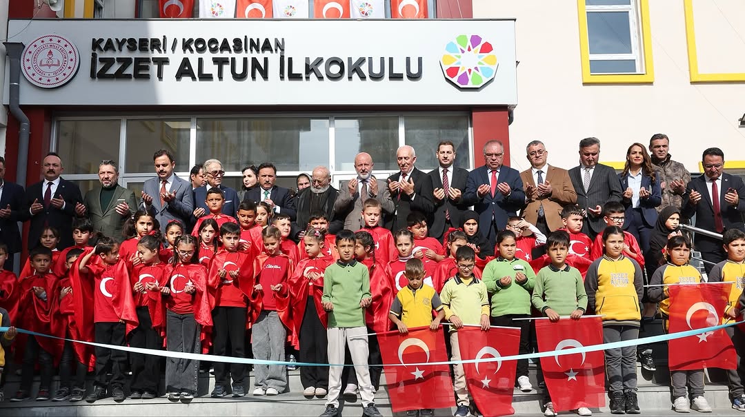 Kayseri Mithatpaşa Mahallesi'ne Yeni İlkokul Kazandırıldı