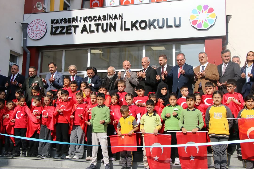 Kayseri'de Yeni İlkokul Eğitime Açıldı