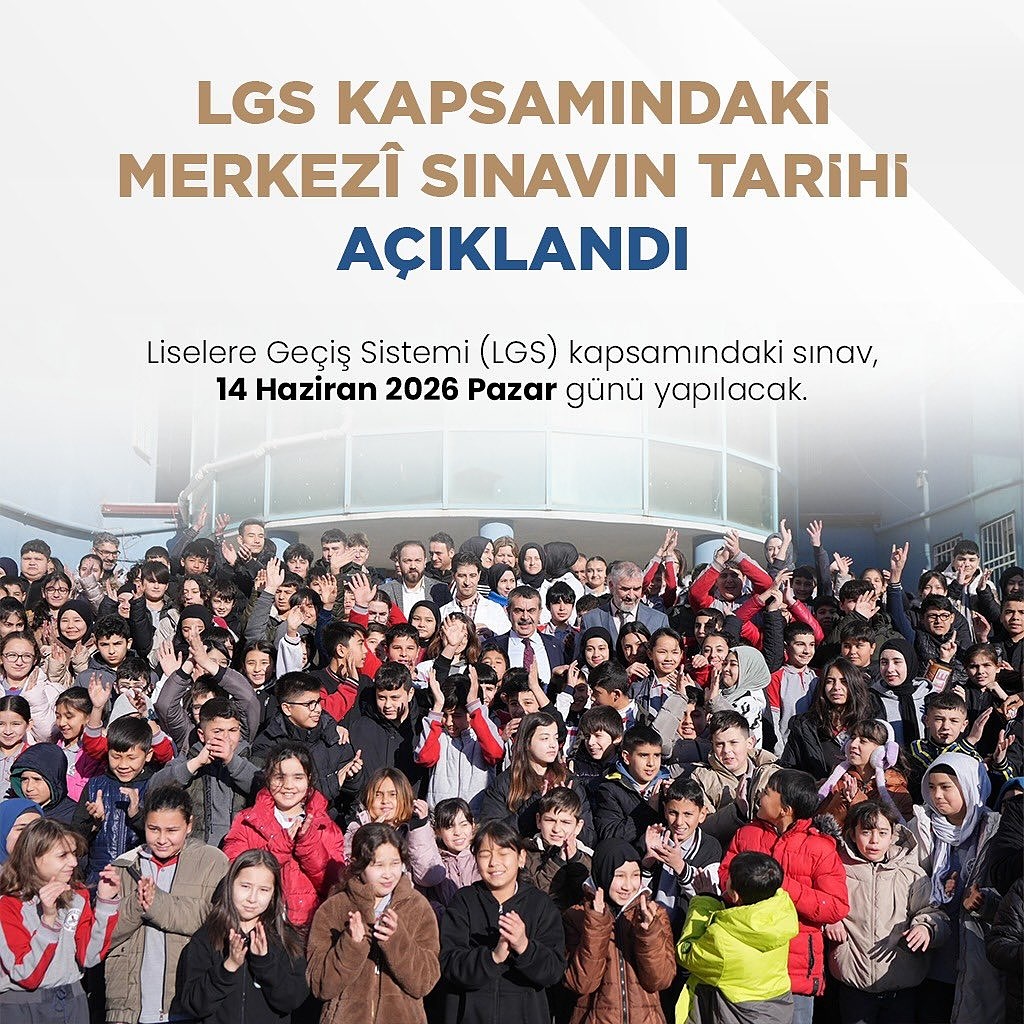 2026 LGS Sınav Tarihi Açıklandı