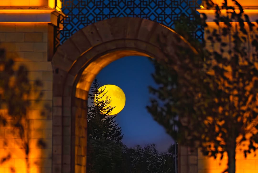 Kayseri'de Süper Ay Tutulması Görsel Şölene Dönüştü