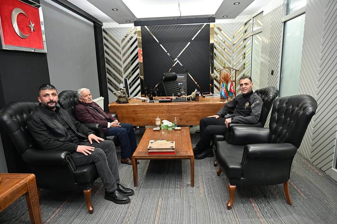 Kayseri Emniyet Müdürü Atanur Aydın, Hunat TV'yi Ziyaret Etti