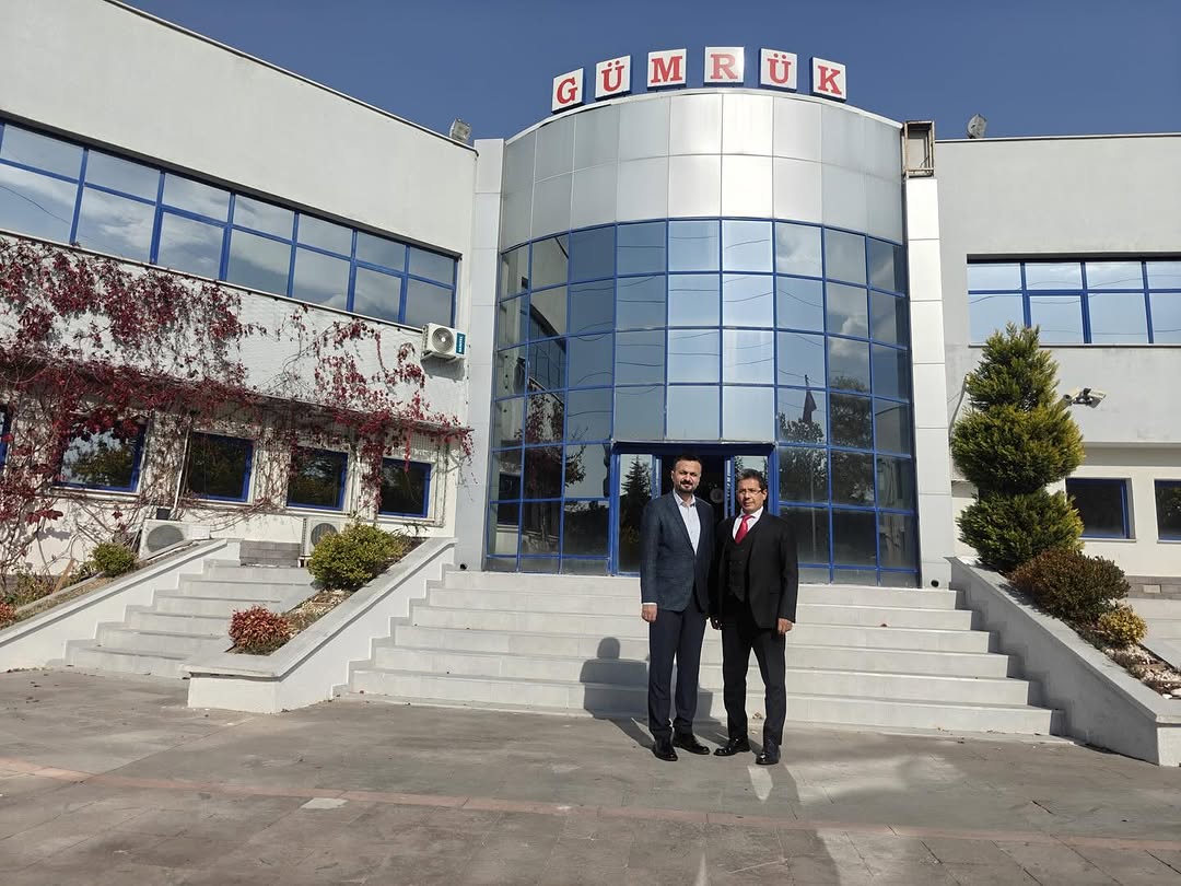 Kayseri Kültür ve Turizm İl Müdürü Şükrü Dursun, Gümrük Müdürü Muzaffer Özkan'ı Ziyaret Etti