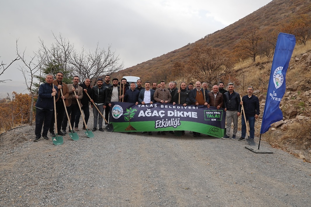Talas Belediyesi, Ali Dağı'nda Fidan Dikim Seferberliği Başlattı