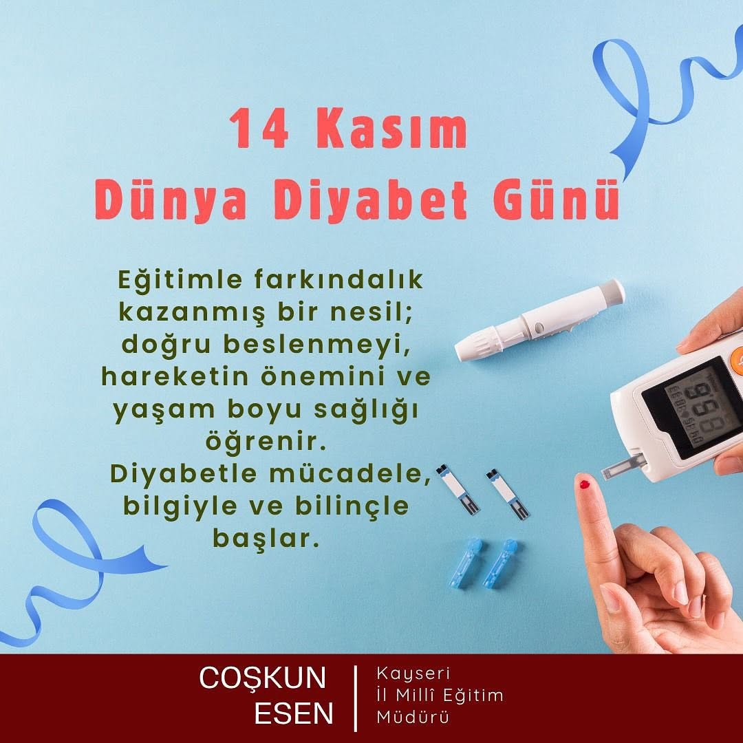 Kayseri'de Diyabetle Mücadele İçin Eğitim Seferberliği
