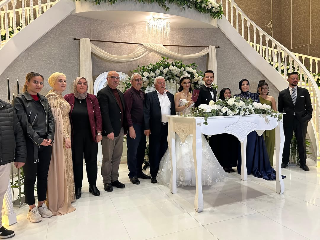 Bünyan'da Düğün Merasimi: Başkan Vekili Çakmak Nikah Şahidi Oldu