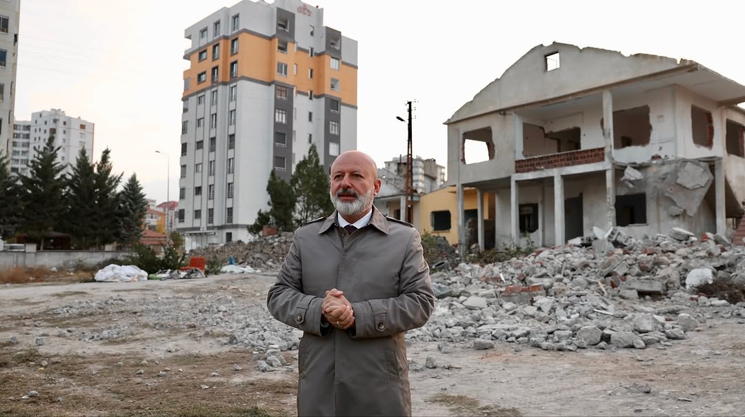 Kayseri Kocasinan'da Kentsel Dönüşüm ile Huzurlu Yaşam Alanları Yükseliyor