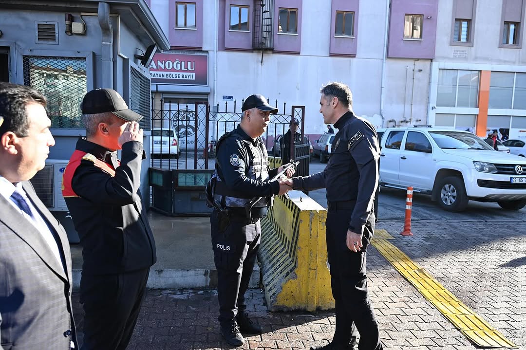 Kayseri'de Polis Ekipleri Güvenlik İçin Kurban Kesim Töreni Gerçekleştirdi