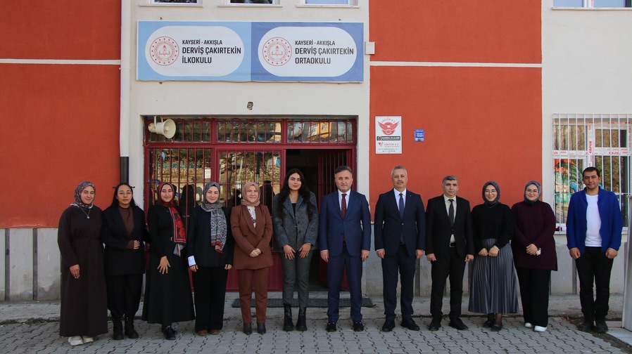 Kayseri İl Milli Eğitim Müdürü Akkışla'da Öğretmenlerle Buluştu