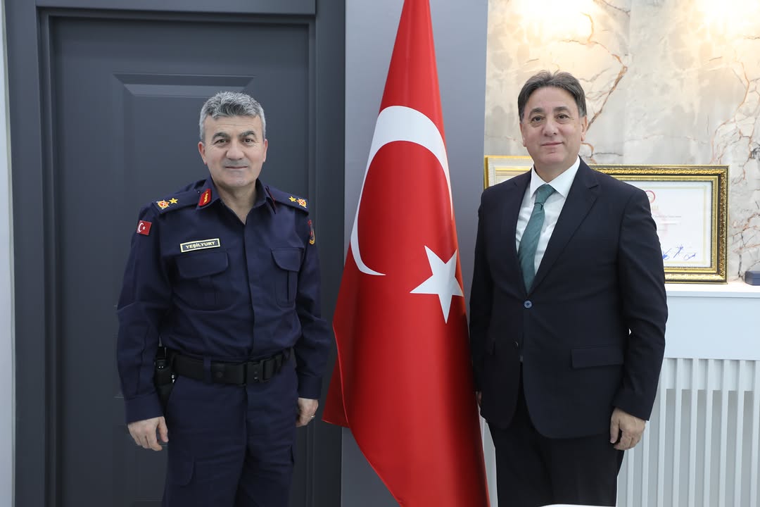 Kayseri İl Jandarma Komutanı Tuğgeneral Yeşilyurt Develi'de