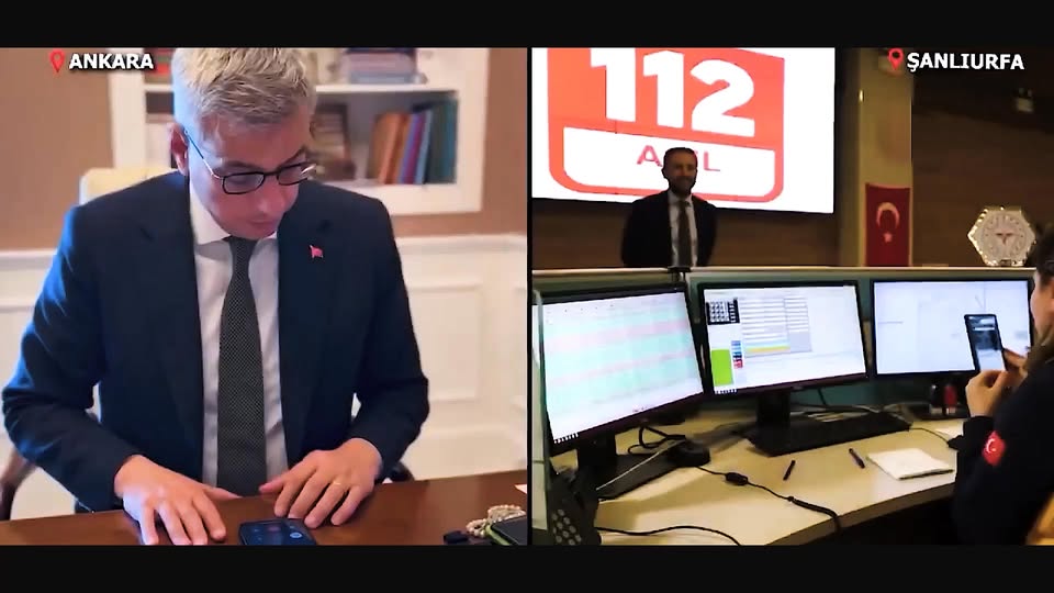 Kayseri'de Sağlık Komuta Kontrol Merkezi, Acil Durumlarda Saniyeler İçinde Harekete Geçiyor