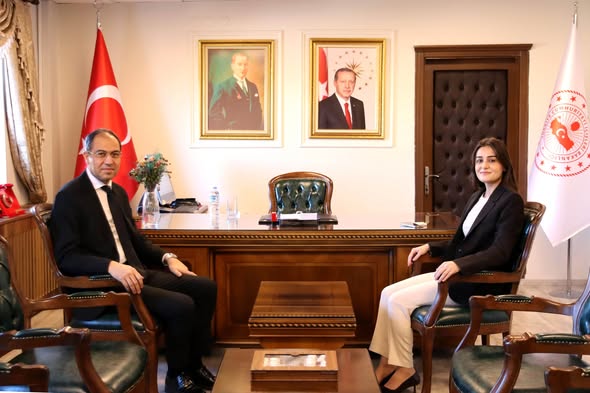 Kayseri İl Sağlık Müdürü Dr. Mehmet Erşan, Özvatan'da İncelemelerde Bulundu