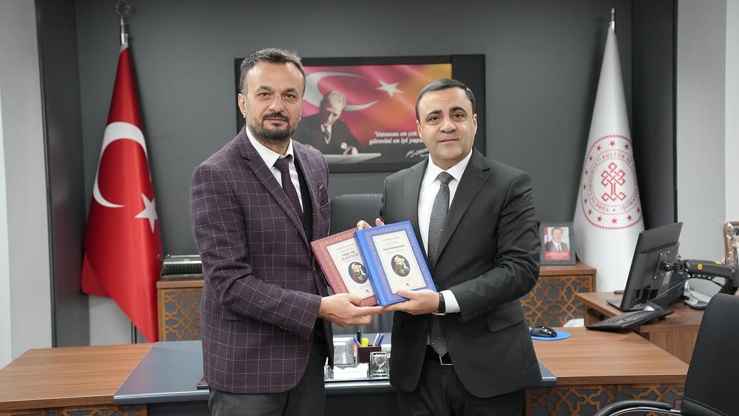 Azerbaycan Kültür Merkezi Başkanı, Kayseri'de Kültür ve Turizm Müdürü'nü Ziyaret Etti