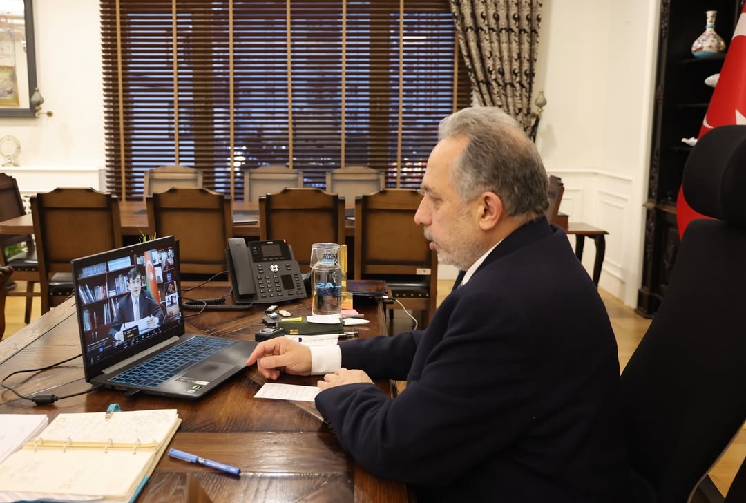 Talas Belediye Başkanı'na Azerbaycan'dan 