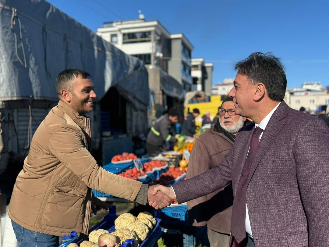 Develi Belediye Başkanı Adem Şengül'den Pazarcı Esnafına Ziyaret