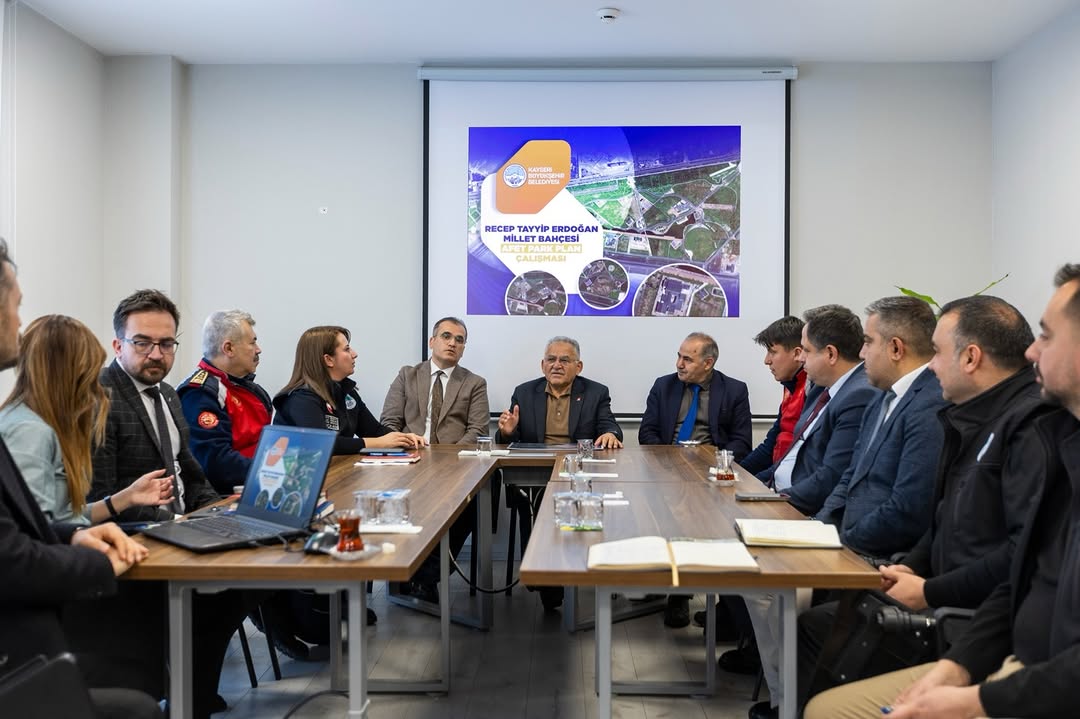 Kayseri'de Afet Dönemlerinde Kullanılacak Millet Bahçesi Projesi