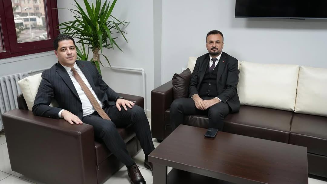 Pınarbaşı Kaymakamı Kayseri İl Kültür ve Turizm Müdürü'nü Ziyaret Etti