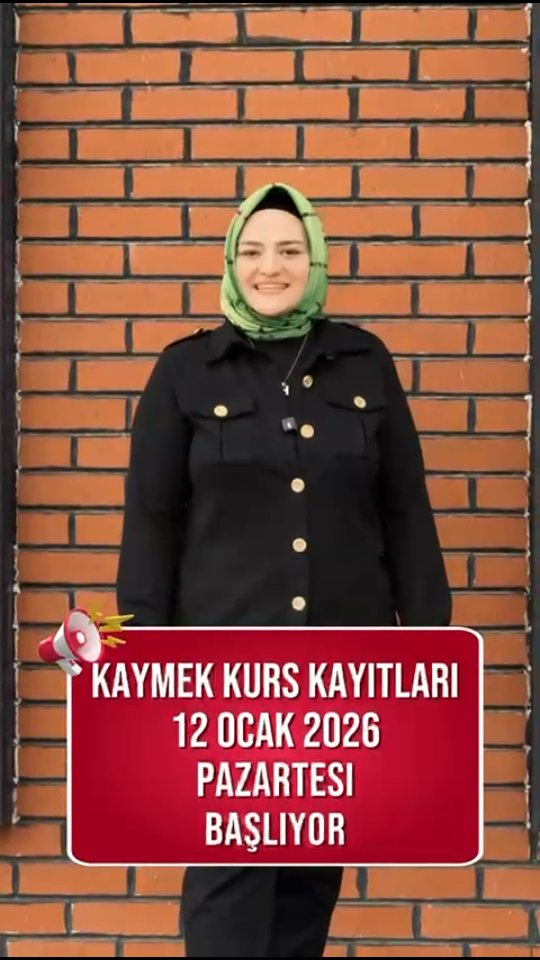 Kayseri'de KAYMEK Bahar Dönemi Kurs Kayıtları Başlıyor