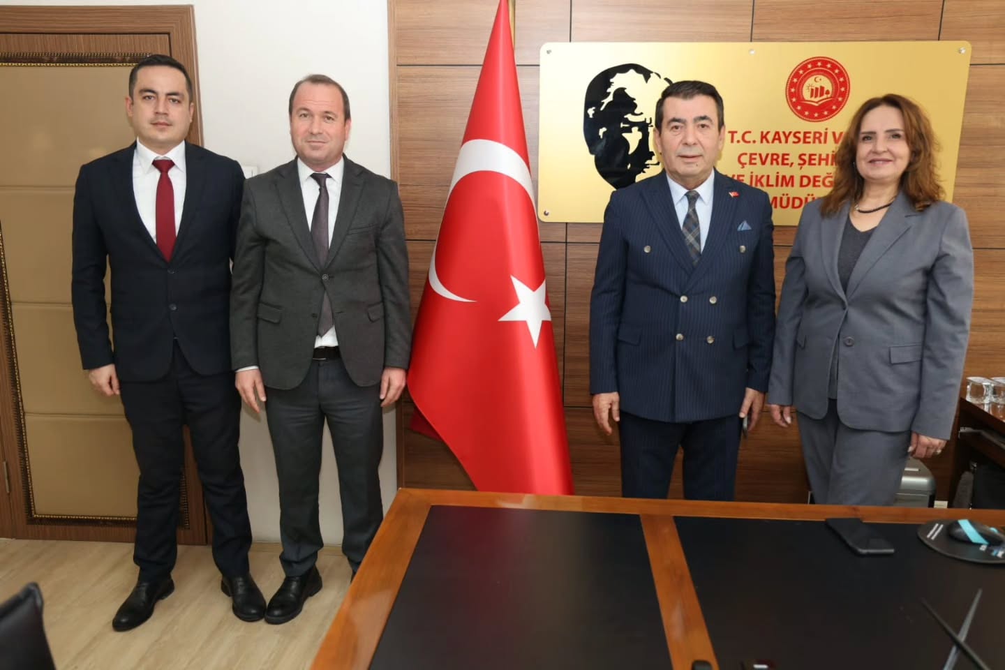 Bünyan Belediyesi'nden Çevre ve Şehircilik Bakanlığı İl Müdürlüğü'ne Ziyaret