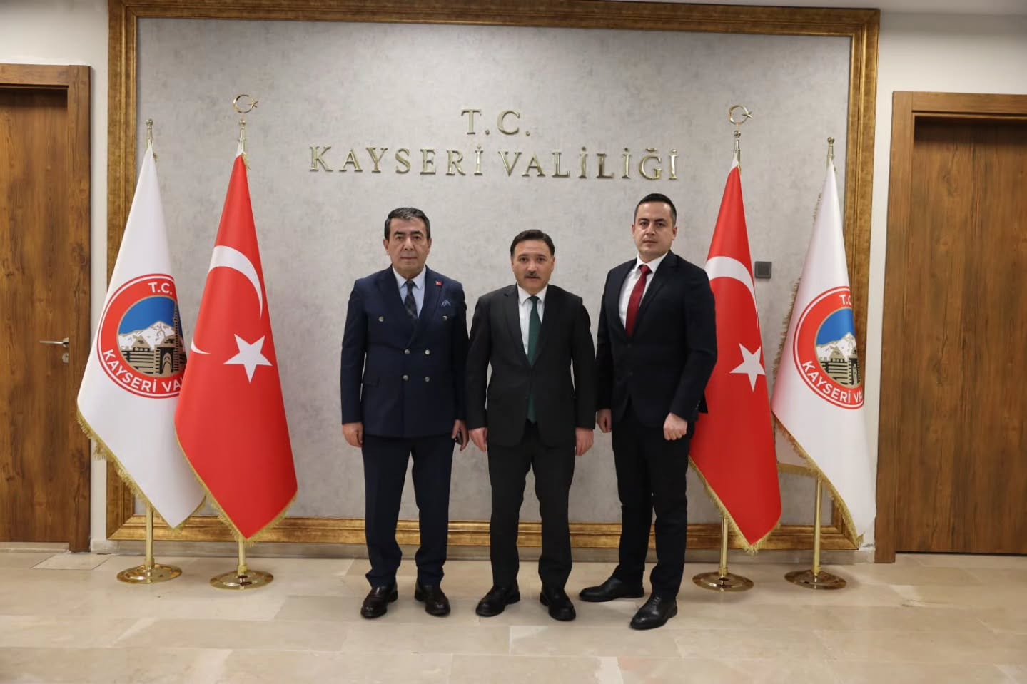 Bünyan Belediyesi'nden Vali Gökmen Çiçek'e Ziyaret