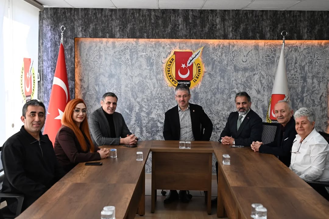 Kayseri'de 10 Ocak Çalışan Gazeteciler Günü Ziyareti