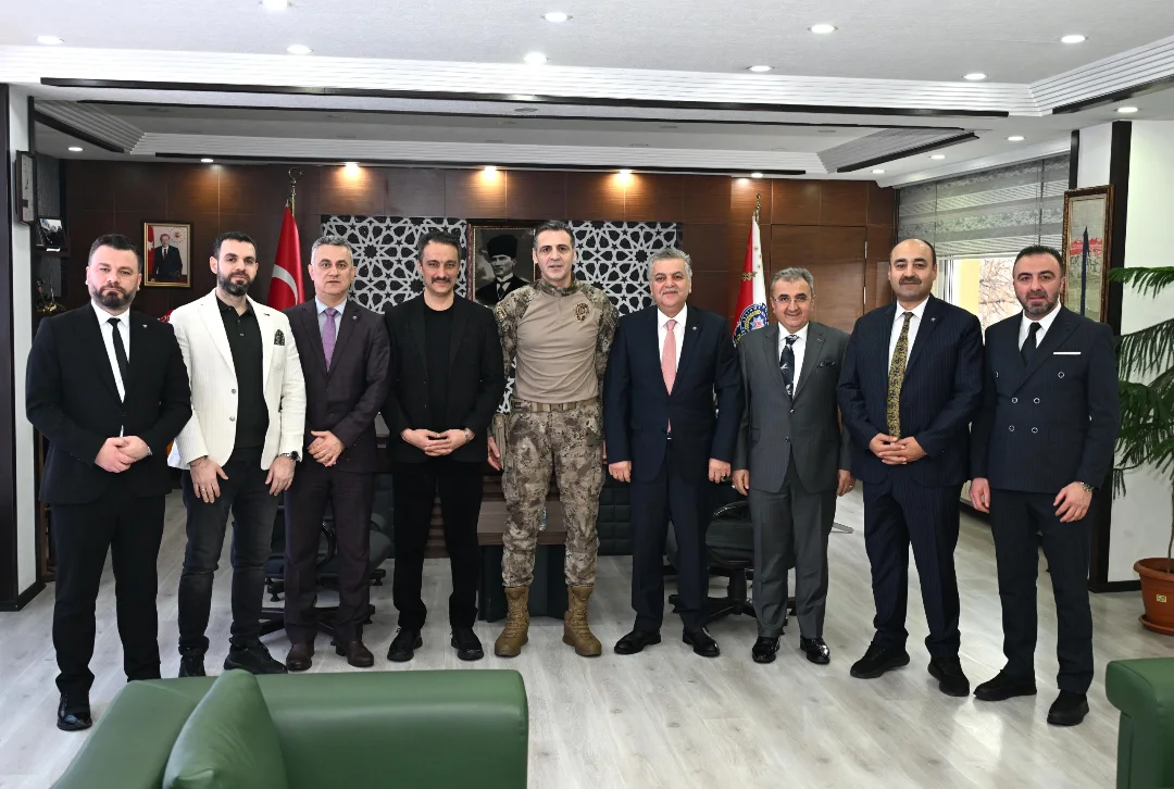 Kayseri Kuyumcular Odası'ndan Emniyet Müdürlüğü'ne Ziyaret