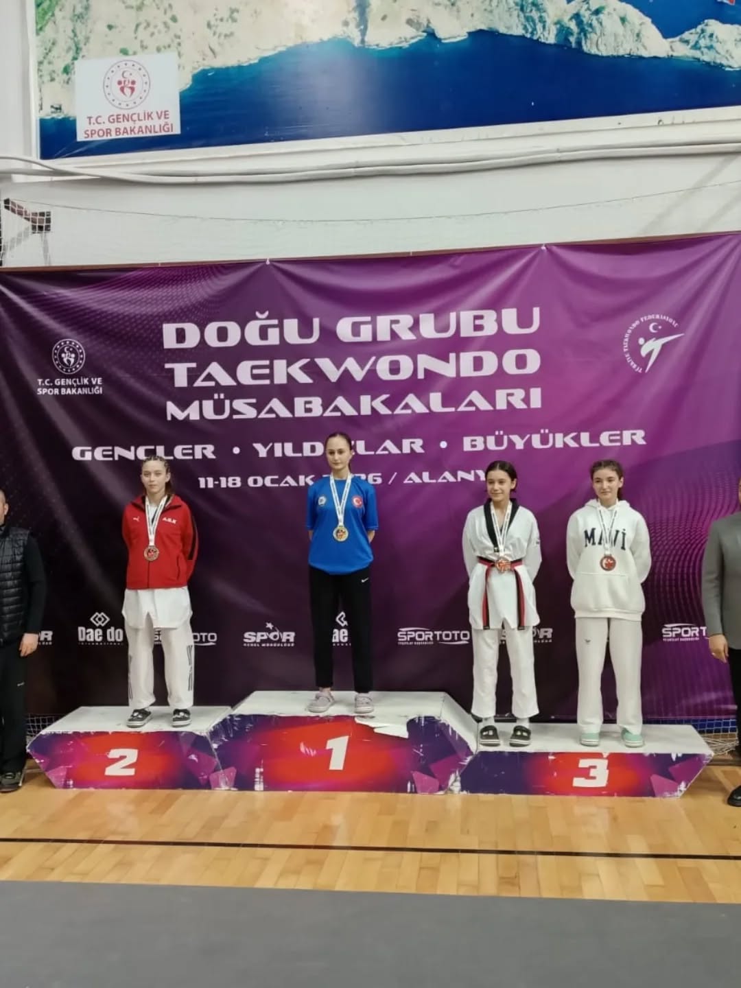 Kayseri Emniyet ERVA Sporcularından Türkiye Şampiyonası'nda Altın Madalya Zaferi