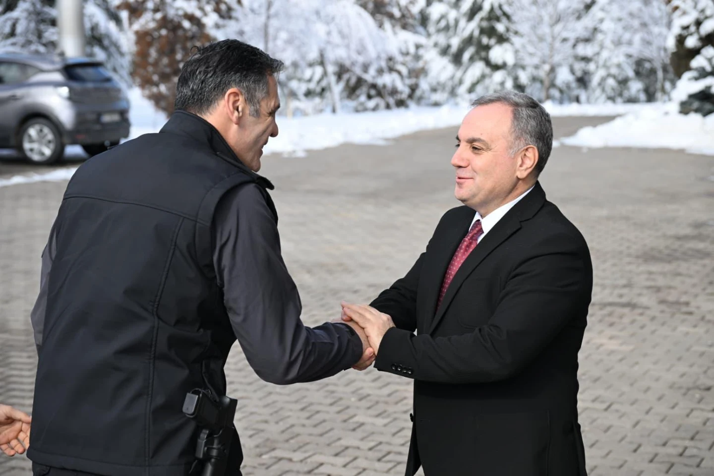 Kayseri Emniyet Müdürü Aydın, Erciyes Üniversitesi Rektörü Altun'u Ziyaret Etti