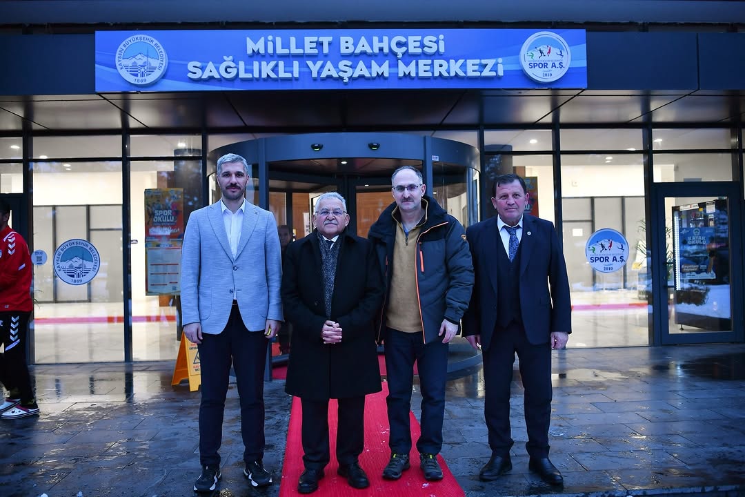 Kayseri'de Spor ve Sağlıklı Yaşam Alanları Tanıtıldı