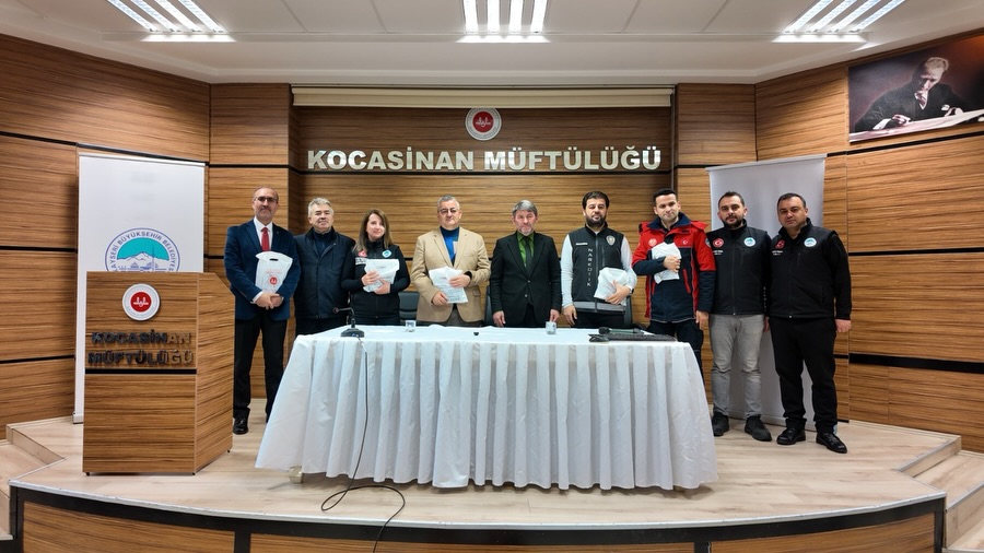 Kayseri'de Din Görevlilerine Afet ve Yangın Eğitimi