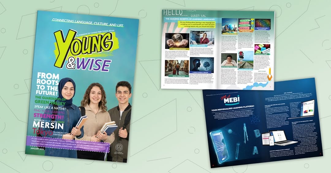 Kayseri'de Liseliler İçin İngilizce Dergi: Young and Wise Yayın Hayatına Başladı