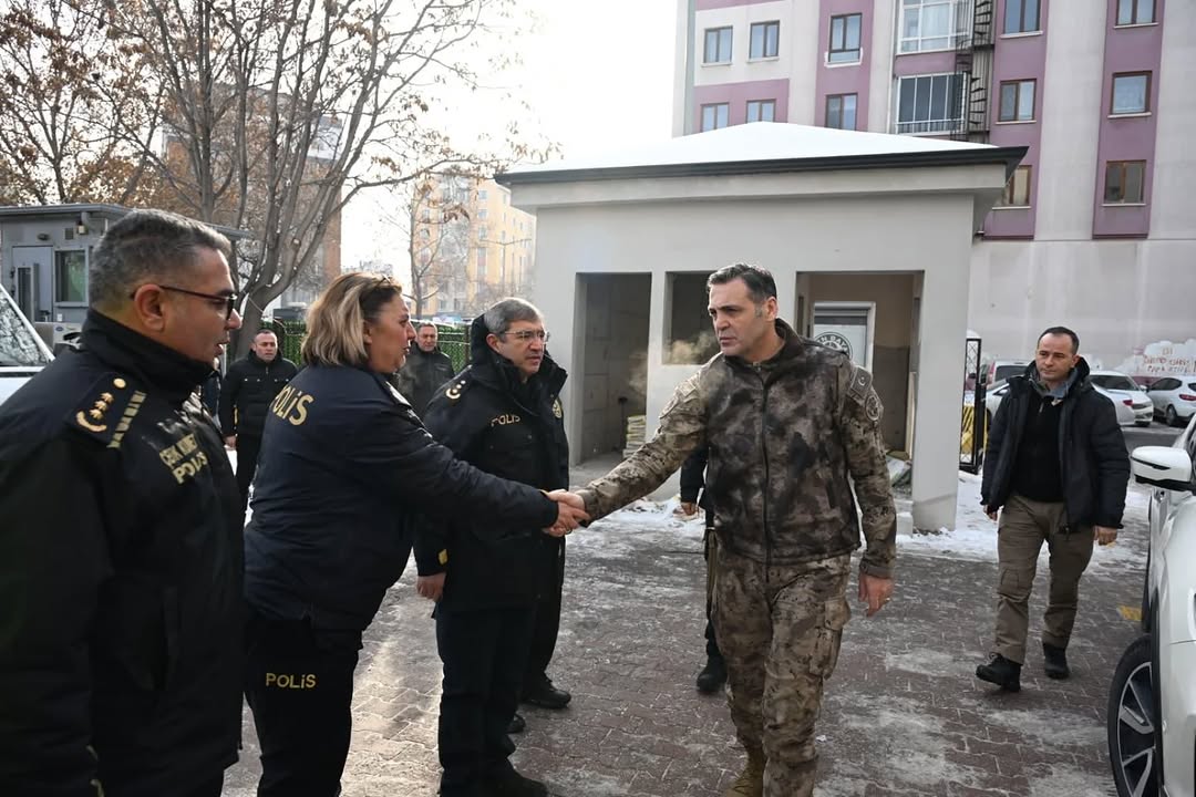 Kayseri Emniyet Müdürü'nden Asayiş Şube Müdürlüğü'ne Ziyaret