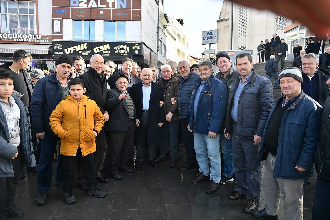 Kayseri'de Kar Yağışının Ardından Güneşle Gelen Huzur