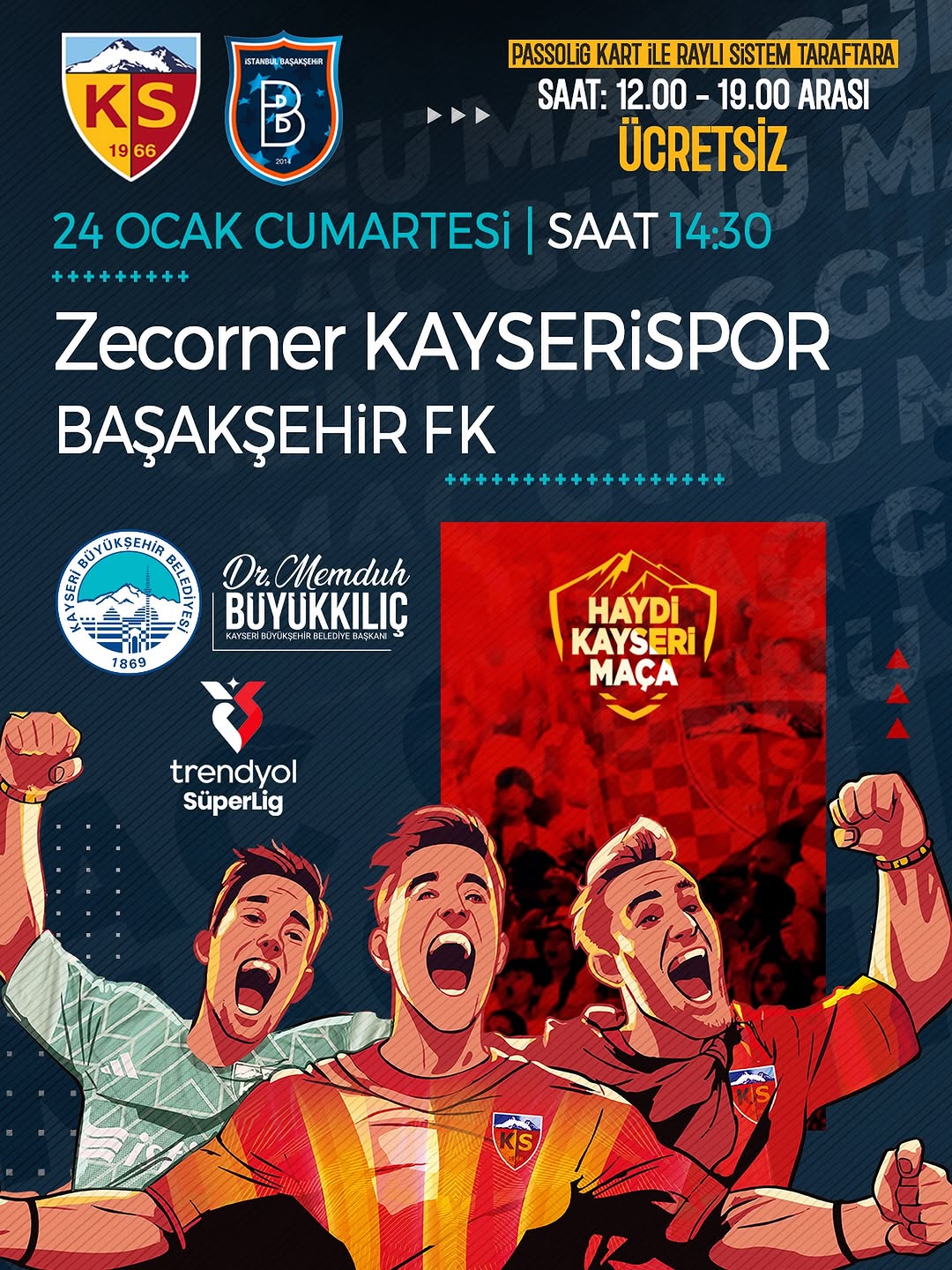 Kayseri'de Kritik Maç: Kayserispor'un Stadyumdaki Büyük Sınavı