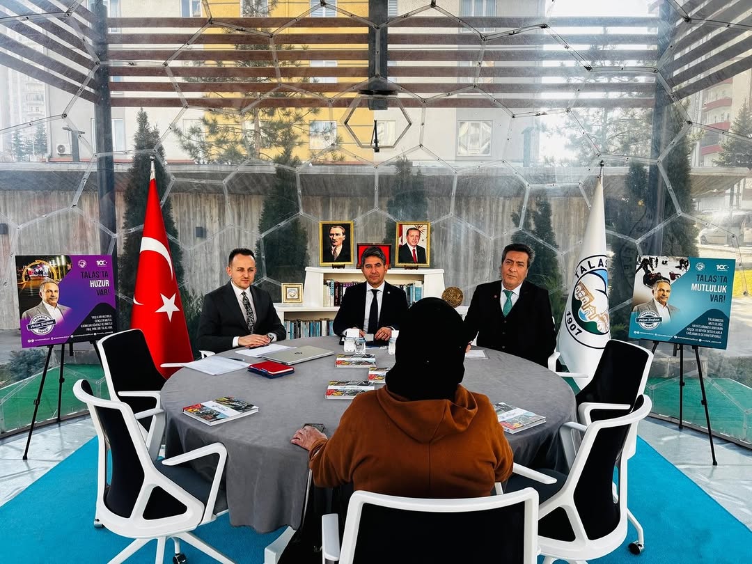 Talas Belediyesi, Vatandaşlarla Şeffaf Odada Buluşuyor