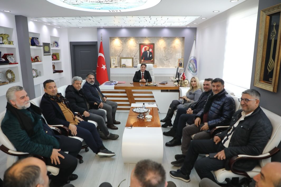 Develi Belediye Başkanı Adem Şengül, Basın Mensupları ile Buluştu