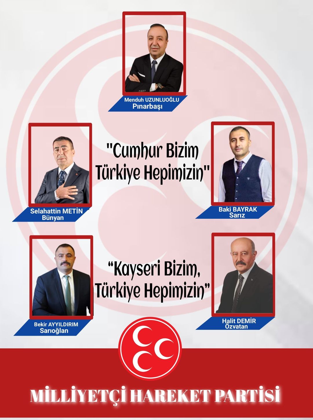 MHP Kayseri İl Başkanı Seyit Demirezen Liderliğinde Hareketleniyor