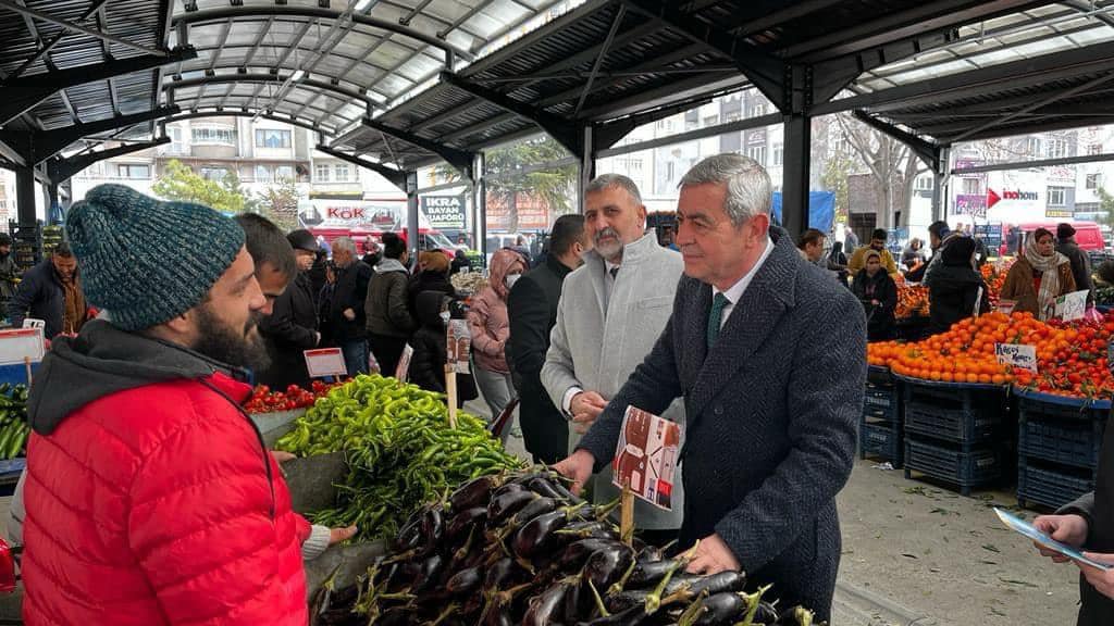 İYİ Parti Kayseri Milletvekili ve Kocasinan Belediye Başkan Adayı, Kayseri'deki Esnaf ve Vatandaşların Taleplerini Dinledi