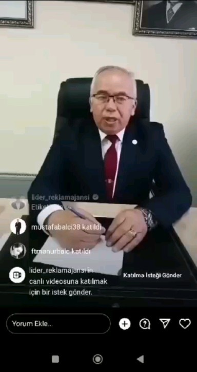 Yahyalı'da Emekli Albay Mustafa Balcı, Belediye Başkan Adayı Olarak Göreve Talip Oldu