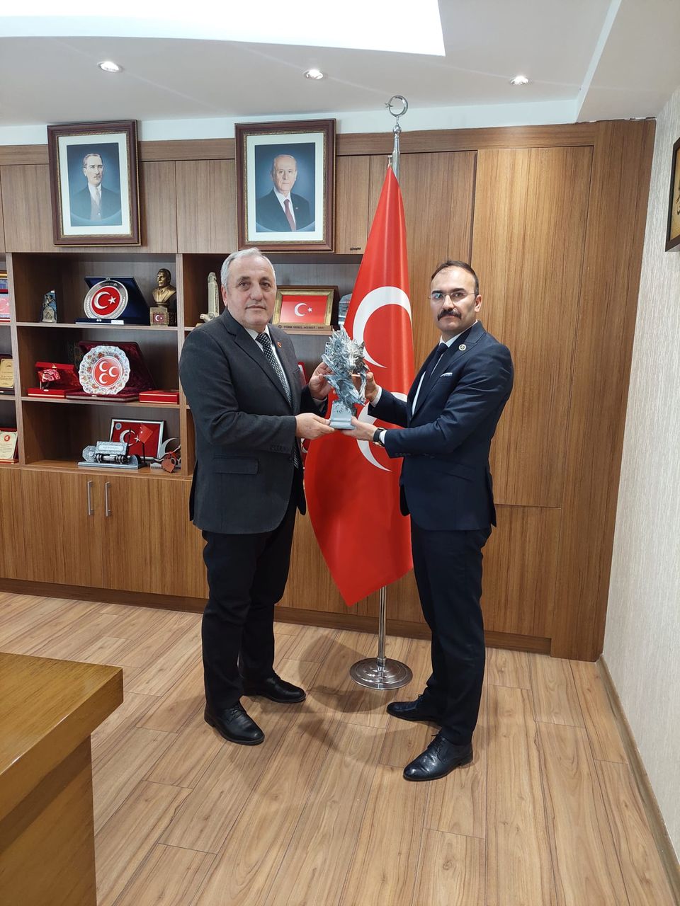 MHP İncesu İlçe Teşkilatı, Kayseri'de Görüşmeler Yaptı