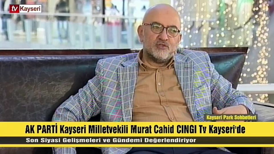 AK Parti Milletvekili Dr. Murat Cahid Cıngı, Kayseripark Sohbetleri'nde Büyük İlgi Gördü