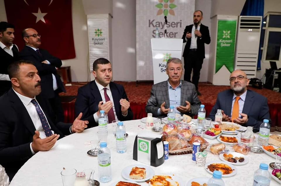 Kayseri'de çiftçiler ve siyasetçiler buluştu