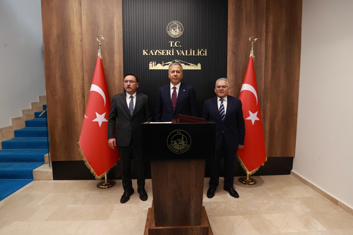 İçişleri Bakanı Ali Yerlikaya, Kayseri'yi Ziyaret Etti
