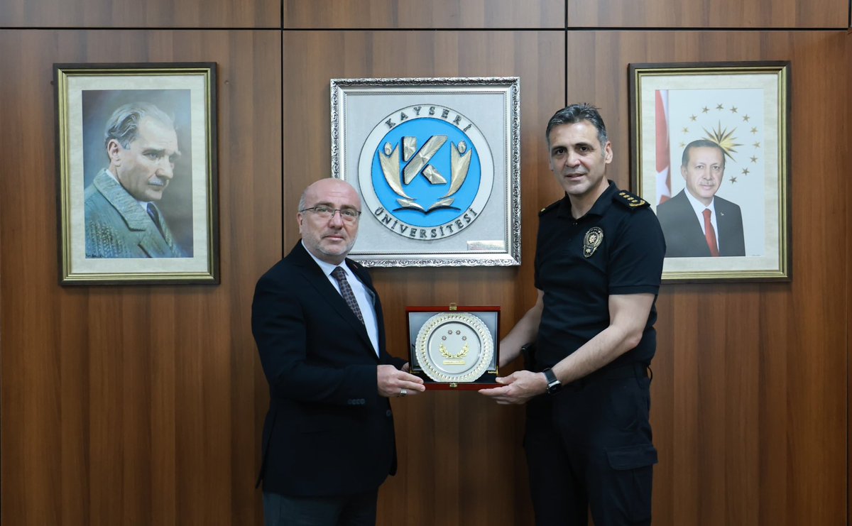 Kayseri Üniversitesi Rektörü Prof. Dr. Kurtuluş Karamustafa'ya Ziyaret