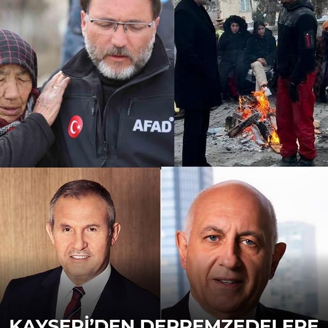Kayseri, Depremzedelere Destek İçin Seferber Oldu
