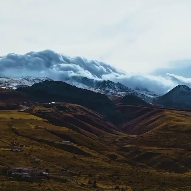 Erciyes Dağı'nda Bulutlarla Tören