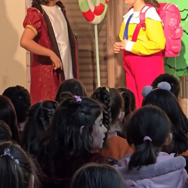 Kayseri'de Şehit Mehmet Erdoğan İlköğretim Okulu'nda Pinokyo Coşkusu