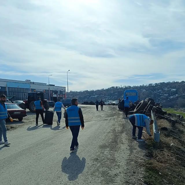 Bünyan'da İlçe Geneli Temizlik Çalışmaları Sürdürüyor